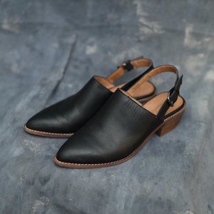 madewell slingback mule